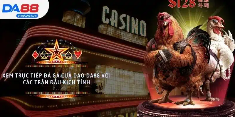 Xem Trực Tiếp Đá Gà Cựa Dao DA88 Với Các Trận Đấu Kịch Tính